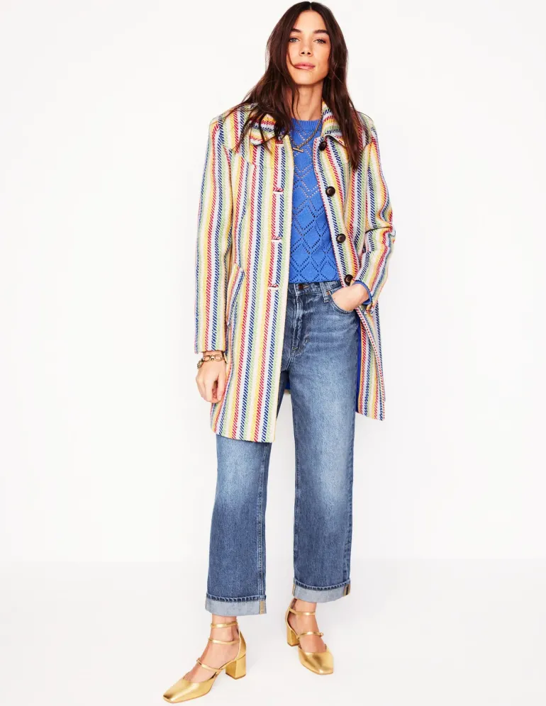 Mid Rise Relaxed Jeans-Mid Vintage-Boden Clearance