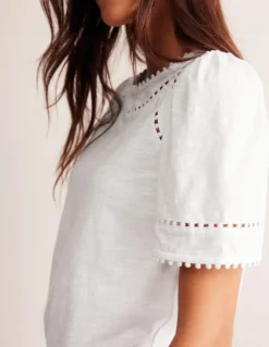 Mila Trim Detail Top--Boden Clearance
