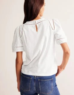 Mila Trim Detail Top--Boden Clearance