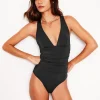 Mykonos Deep V Swimsuit--Boden Cheap