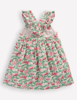 Nostalgic Pinny Dress-Chalk Pink Rose-Boden Flash Sale