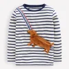Novelty Bag T-shirt-Starboard/ Ivory Dog-Boden Outlet