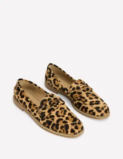Nya Structured Penny Loafer-Classic Leopard-Boden New