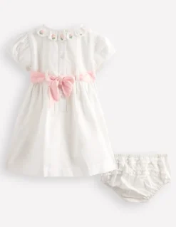 Occasion Smocked Dress--Boden Clearance