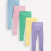 5-Pack Leggings-Multi Pastel-Boden Best