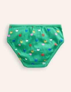 7 Pack Underwear-Multi Apples-Boden Outlet
