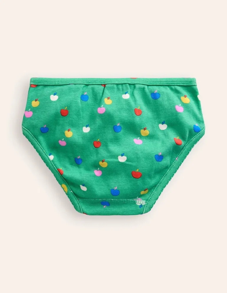 7 Pack Underwear-Multi Apples-Boden Outlet