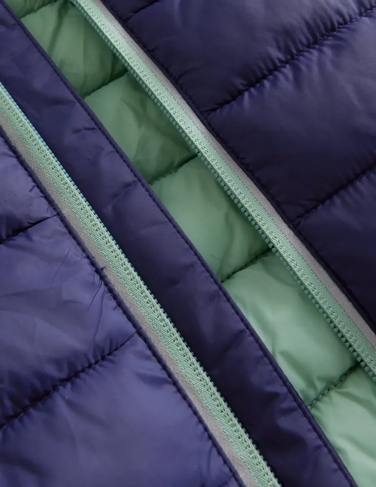 Pack-Away Padded Jacket-College Navy-Boden Clearance