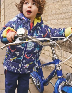Pack-Away Padded Jacket-Multi Space-Boden Hot