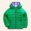 Pack-Away Padded Jacket-Topaz Green Pea-Boden Cheap