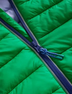 Pack-Away Padded Jacket-Topaz Green Pea-Boden Cheap