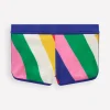 Patterned Swim Shorts-Multi Rainbow Swirl-Boden Shop