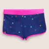 Patterned Swim Shorts-Navy Rainbow Confetti Spot-Boden Cheap