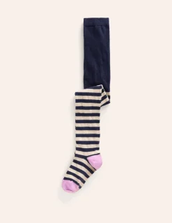 Patterned Tights-Sparkle Stripe-Boden Shop