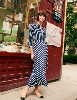 Penelope Mary Jane Flat-Macchiato Suede-Boden Shop