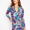 Piped Raglan Rash Guard-Multi, Meadow Paisley-Boden Cheap