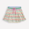 Pleated Jersey Skort-Multi Stripe-Boden Sale