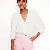 Poppy Ruffled Henley Top--Boden Flash Sale