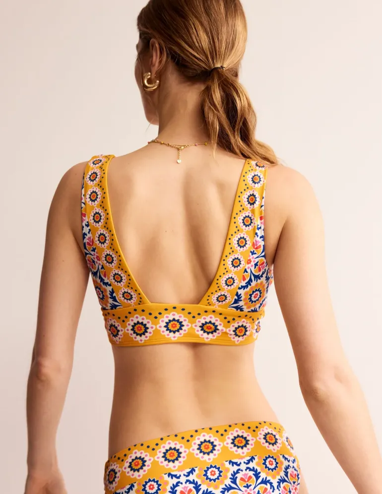 Porto Bikini Top-Artisan Gold, Mosaic Tile-Boden Cheap
