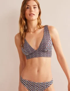 Porto Bikini Top-Dark Burgundy, Reverie-Boden Cheap