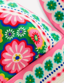 Porto Bikini Top-Multi, Flower Tile-Boden Store