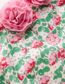 Pretty Scoopback Swimsuit-Chalk Pink Wild Rose-Boden New
