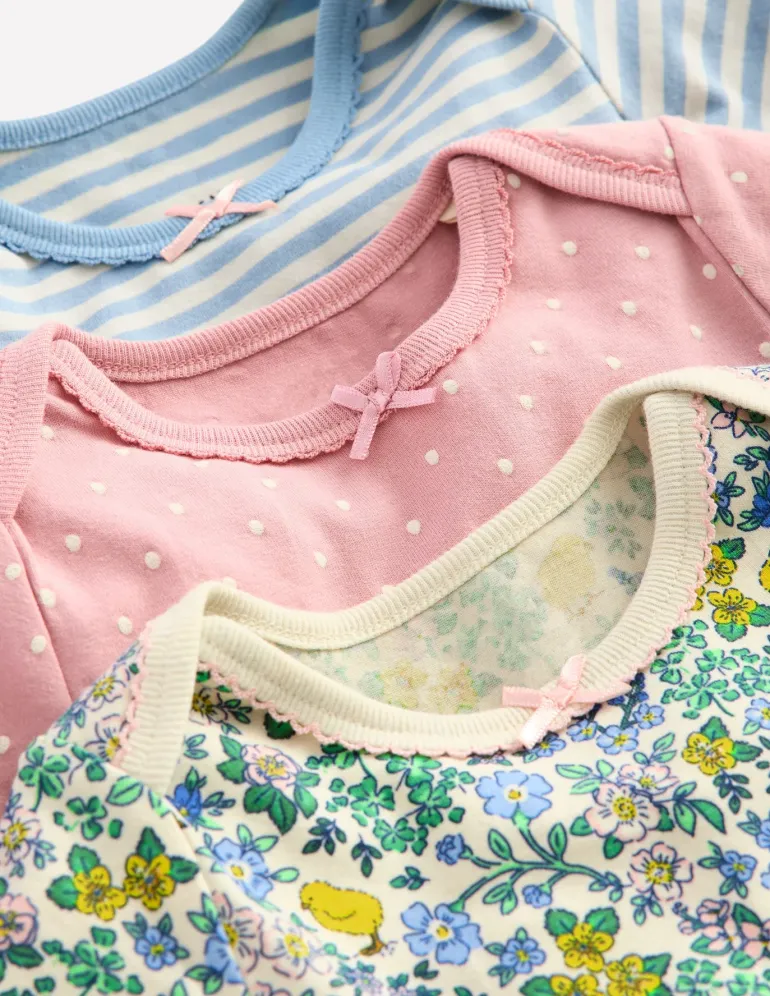 Printed 3 Pack Bodies-Chick Floral-Boden Cheap