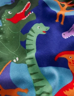 Printed Sweatshirt-Multi Dino Camo-Boden Fashion