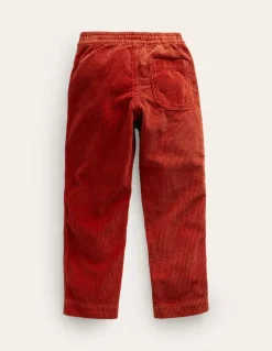 Pull-On Cord Trousers-Roasted Chestnut-Boden Cheap