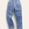 Pull-On Jeans-Mid Wash-Boden Sale