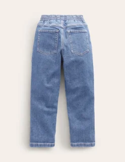 Pull-On Jeans-Mid Wash-Boden Sale
