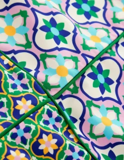 Rhodes Cup-Size Swimsuit-Multi, Floweret Tile-Boden Cheap