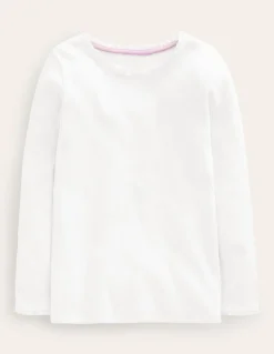 Ribbed Long Sleeve T-Shirt--Boden Clearance