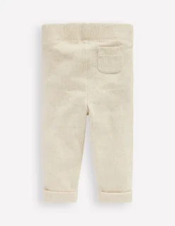 Ribbed Marl Leggings-Oatmeal Marl-Boden Cheap