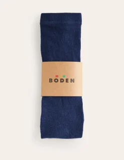 Ribbed Tights-French Navy-Boden Outlet