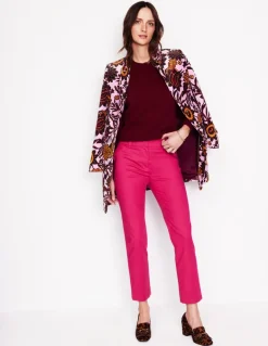 Richmond 7/8 Pants-Cherry Jam-Boden New