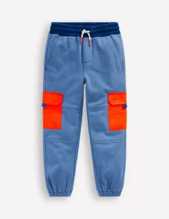 Ripstop Cargo Joggers-Robot Blue-Boden Hot