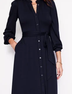 Rowena Trim Jersey Shirt Dress--Boden Discount