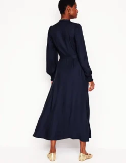 Ruby Collarless Shirt Dress--Boden Hot