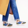 Runner Sneakers-Blue Colourblock-Boden Cheap