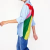 Sadie Relaxed Cotton Shirt-Multi, Heart Spectrum-Boden New