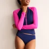 Santorini Bikini Bottoms-French Navy-Boden Store