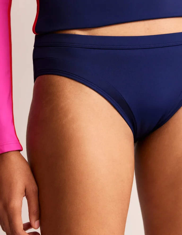 Santorini Bikini Bottoms-French Navy-Boden Store