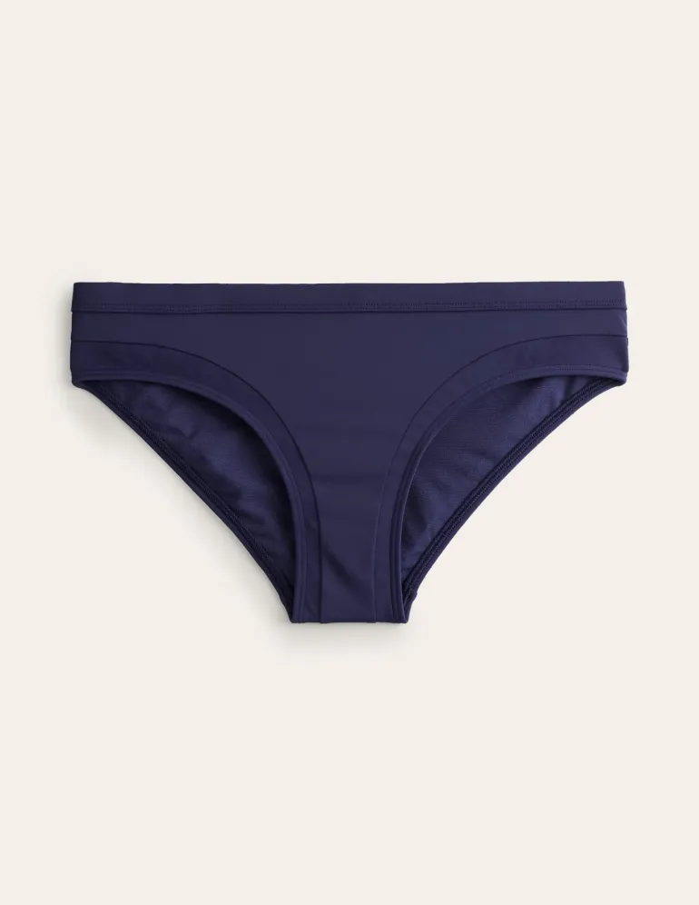 Santorini Bikini Bottoms-French Navy-Boden Store