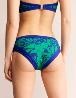 Santorini Bikini Bottoms-Surf The Web, Ripple Swirl-Boden Fashion