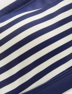 Santorini Bikini Top-French Navy, Ivory Stripe-Boden Discount