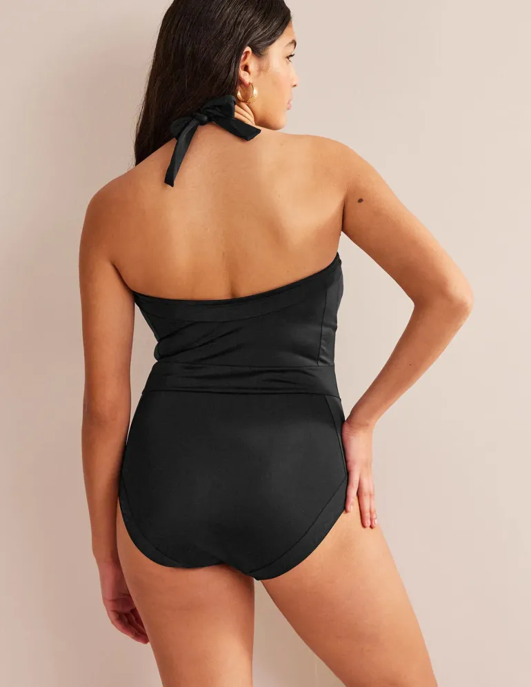 Santorini Halterneck Swimsuit--Boden Online