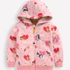 Shaggy-lined Hoodie-Chalk Pink Valentines Pets-Boden Clearance