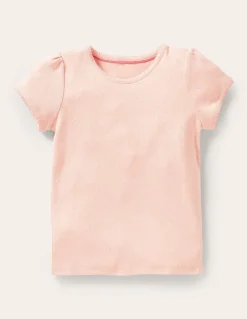 Short Sleeve Pointelle Top-Provence Dusty Pink-Boden Sale