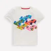 Short Sleeve Riso T-Shirt-Soft Ivory Race Cars-Boden Sale